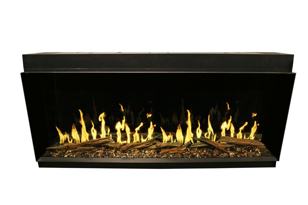 Modern Flames Orion Multi 76" Heliovision Virtual Multi - View Built - In Electric Fireplace - by Modern Flames | Buy at Agent BBQ