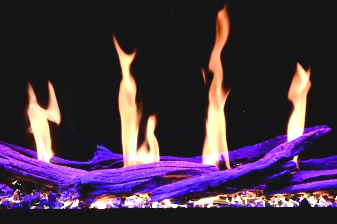 Modern Flames Orion Slim 52" Heliovision Virtual Recessed / Wall Mount Electric Fireplace - Electric Fireplace by Modern Flames | Buy at Agent BBQ