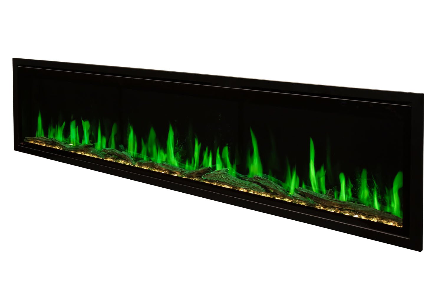 Modern Flames Orion Slim 60" Heliovision Virtual Recessed / Wall Mount Electric Fireplace - Electric Fireplace by Modern Flames | Buy at Agent BBQ