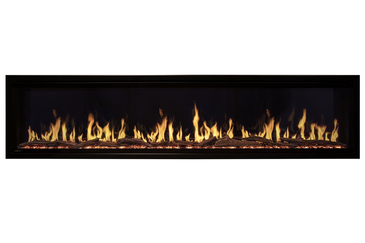 Modern Flames Orion Slim 60" Heliovision Virtual Recessed / Wall Mount Electric Fireplace - Electric Fireplace by Modern Flames | Buy at Agent BBQ