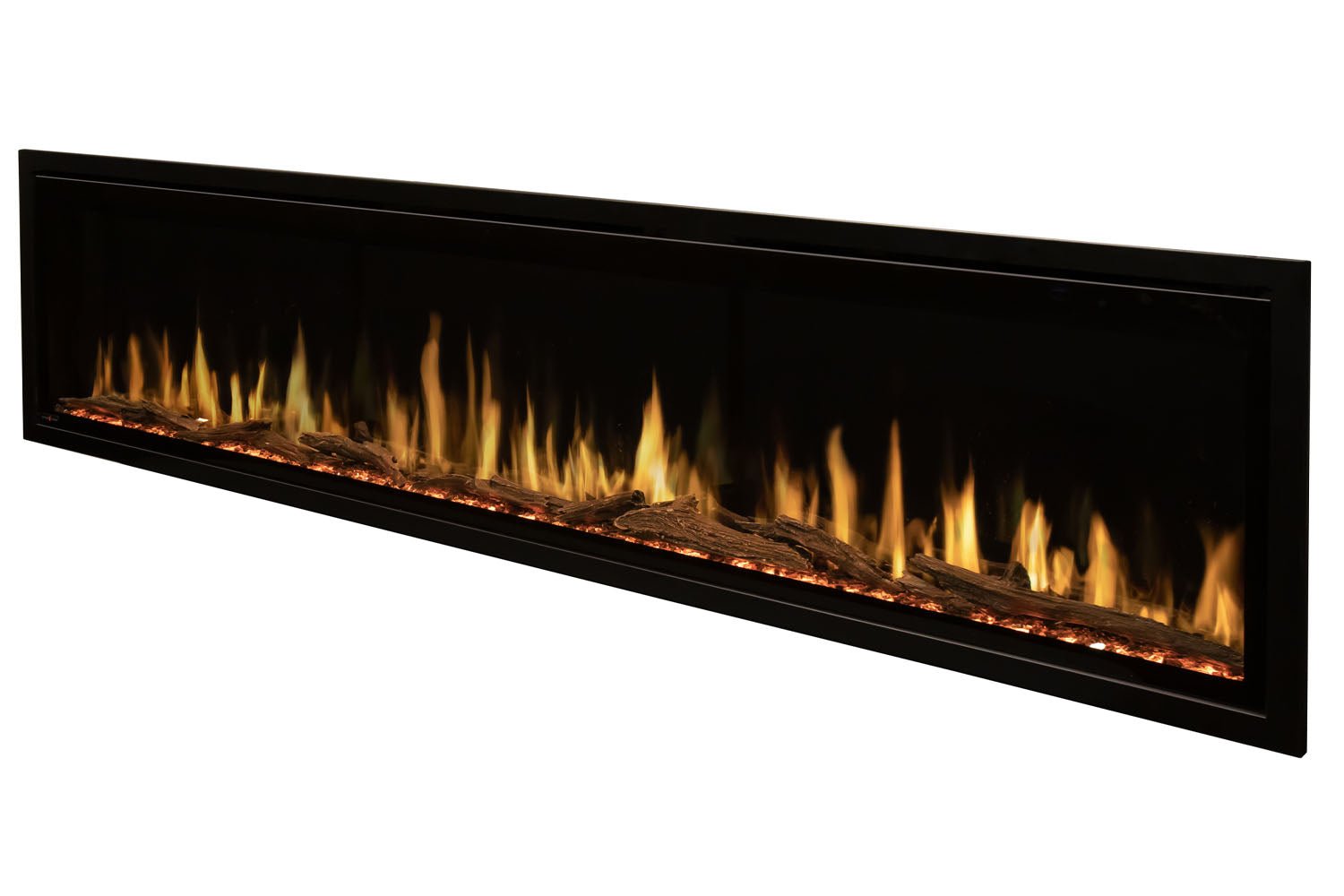 Modern Flames Orion Slim 76" Heliovision Virtual Recessed / Wall Mount Electric Fireplace - Electric Fireplace by Modern Flames | Buy at Agent BBQ