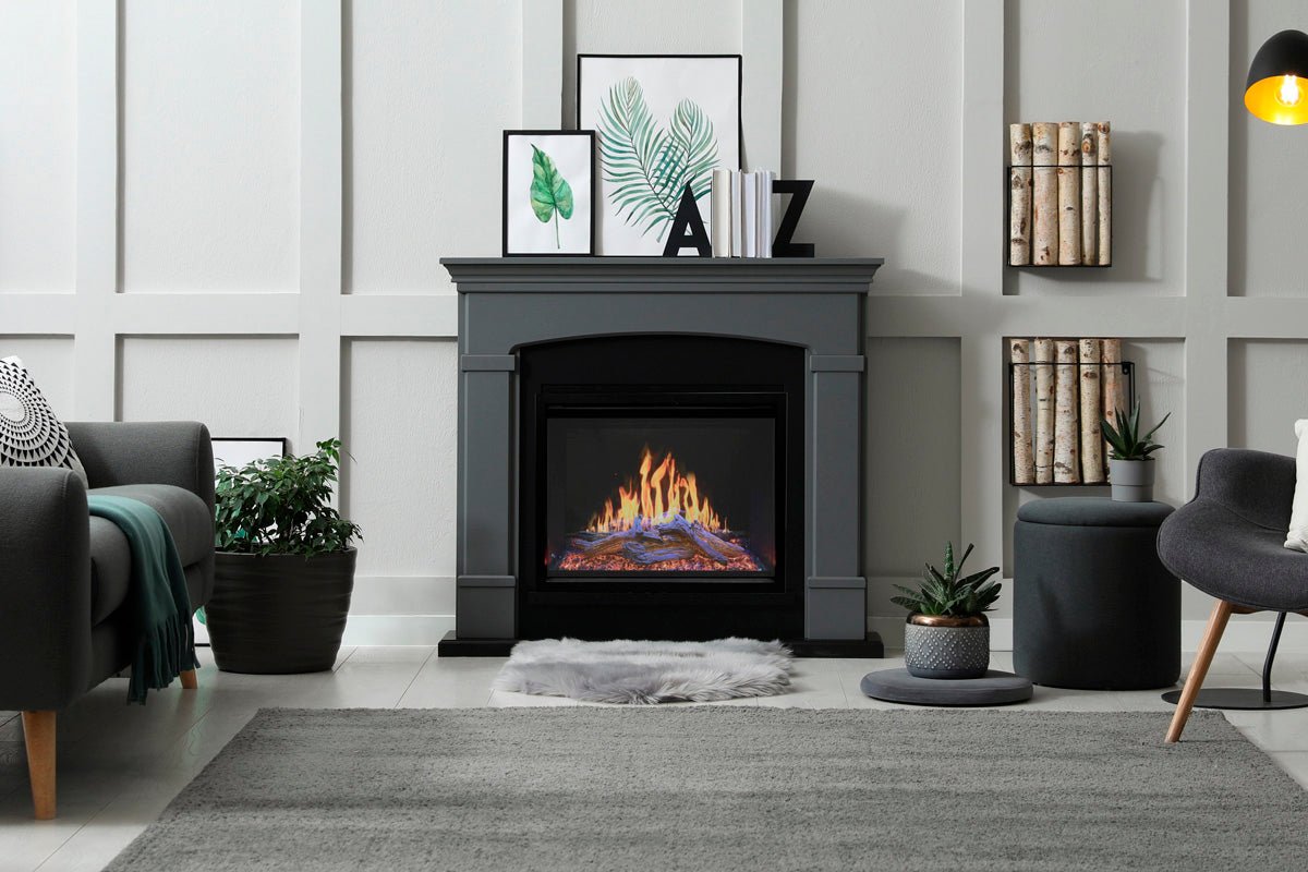 Modern Flames Orion Traditional 26" Heliovision Virtual Built - In Electric Firebox - Electric Fireboxes by Modern Flames | Buy at Agent BBQ