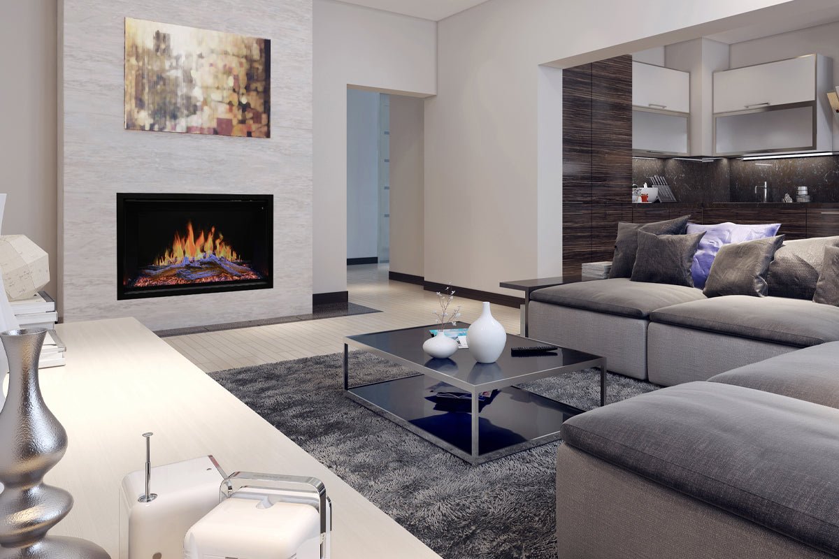 Modern Flames Orion Traditional 36" Heliovision Virtual Built - In Electric Firebox - Electric Fireboxes by Modern Flames | Buy at Agent BBQ