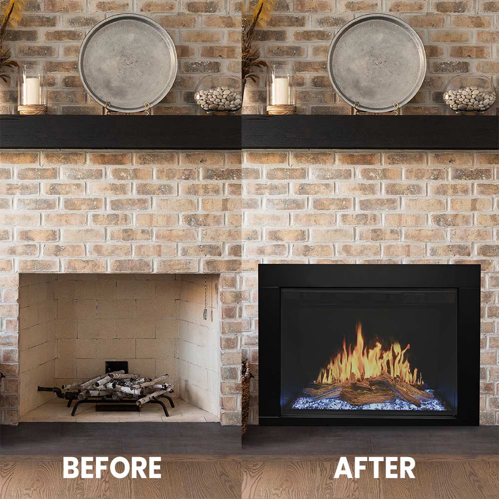 Modern Flames Orion Traditional 36 - Inch Electric Fireplace Insert - Hearth : Electric Fireplace by Modern Flames | Buy at Agent BBQ