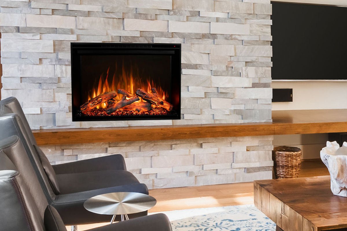 Modern Flames Redstone 26" Built In Electric Firebox Insert - Electric Fireboxes by Modern Flames | Buy at Agent BBQ