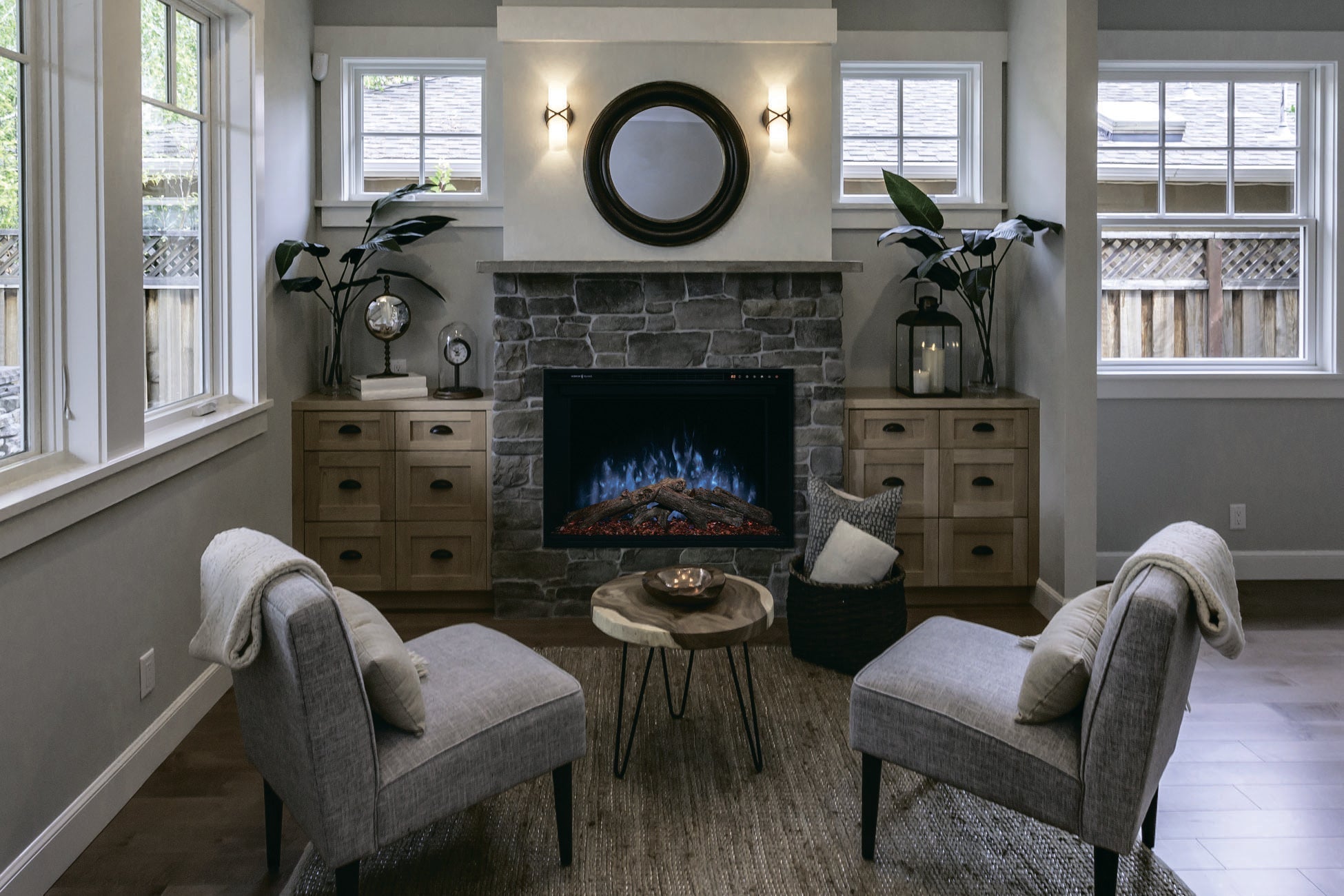 Modern Flames Redstone 26" Built In Electric Firebox Insert - Electric Fireboxes by Modern Flames | Buy at Agent BBQ