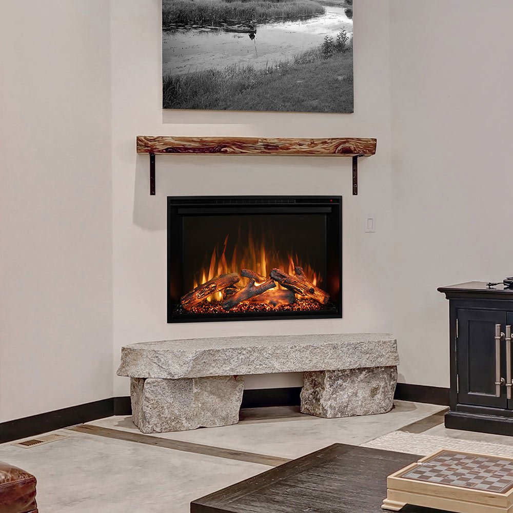 Modern Flames RedStone 42 - Inch Built - In Electric Fireplace - Hearth : Electric Fireplace by Modern Flames | Buy at Agent BBQ