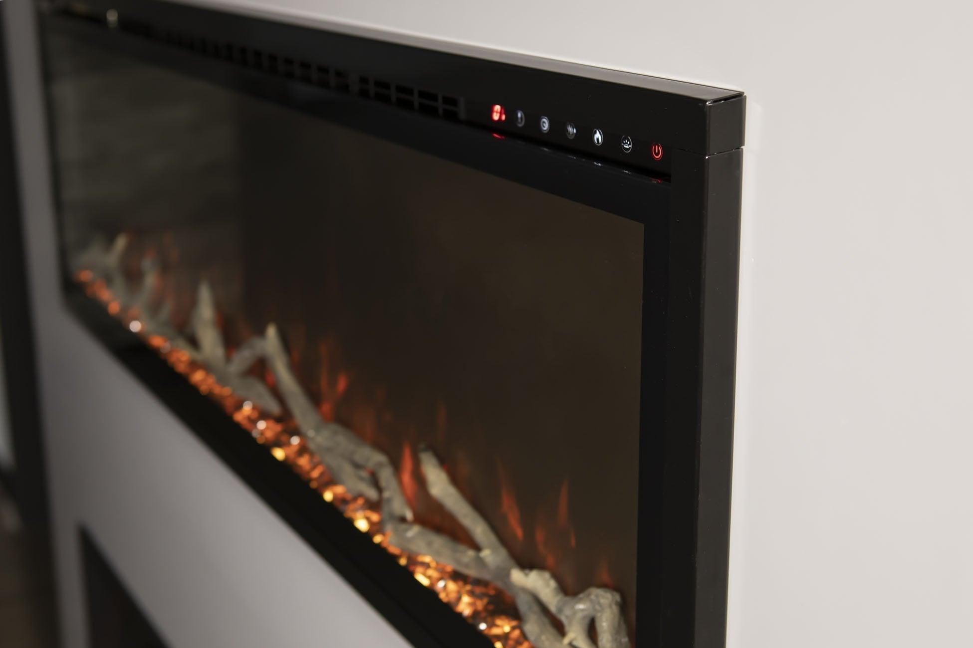 Modern Flames Spectrum Slimline 60" Wall Mount / Recessed Linear Electric Fireplace - Electric Fireplace by Modern Flames | Buy at Agent BBQ