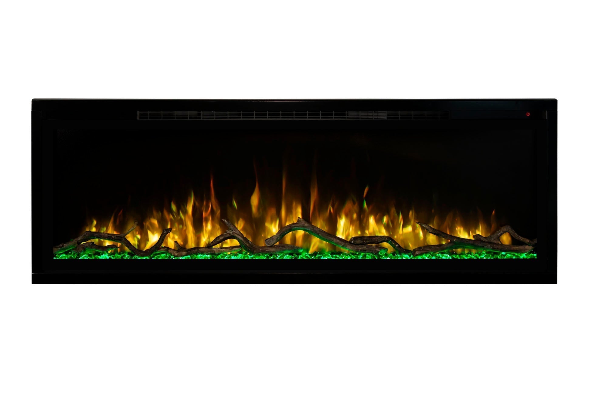 Modern Flames Spectrum Slimline 74" Wall Mount / Recessed Linear Electric Fireplace - Electric Fireplace by Modern Flames | Buy at Agent BBQ