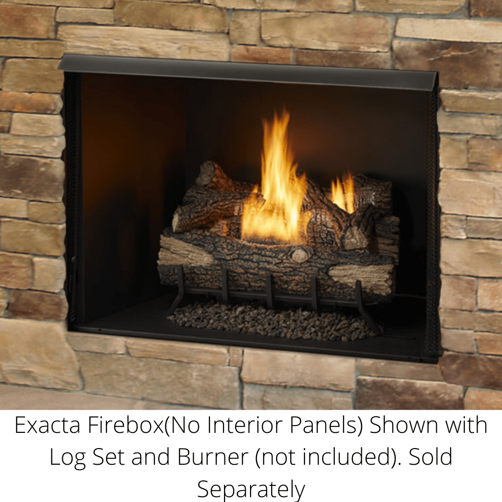 Monessen - 36" Exacta Vent Free Circulating Clean Face Firebox with Interior Panels - by Monessen | Buy at Agent BBQ