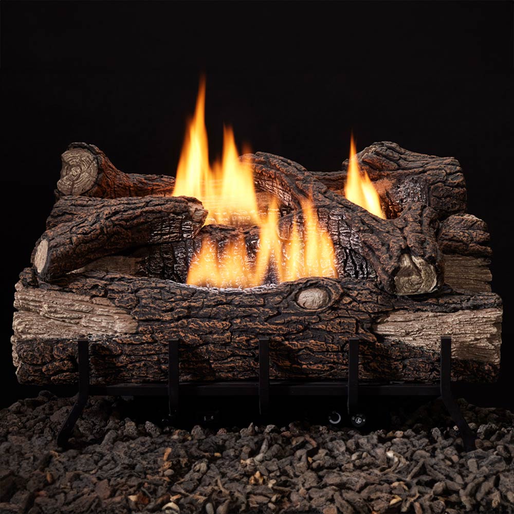 Monessen Mountain Oak Vent - Free Gas Log Set (LUMMTOK - Config) - by Monessen | Buy at Agent BBQ