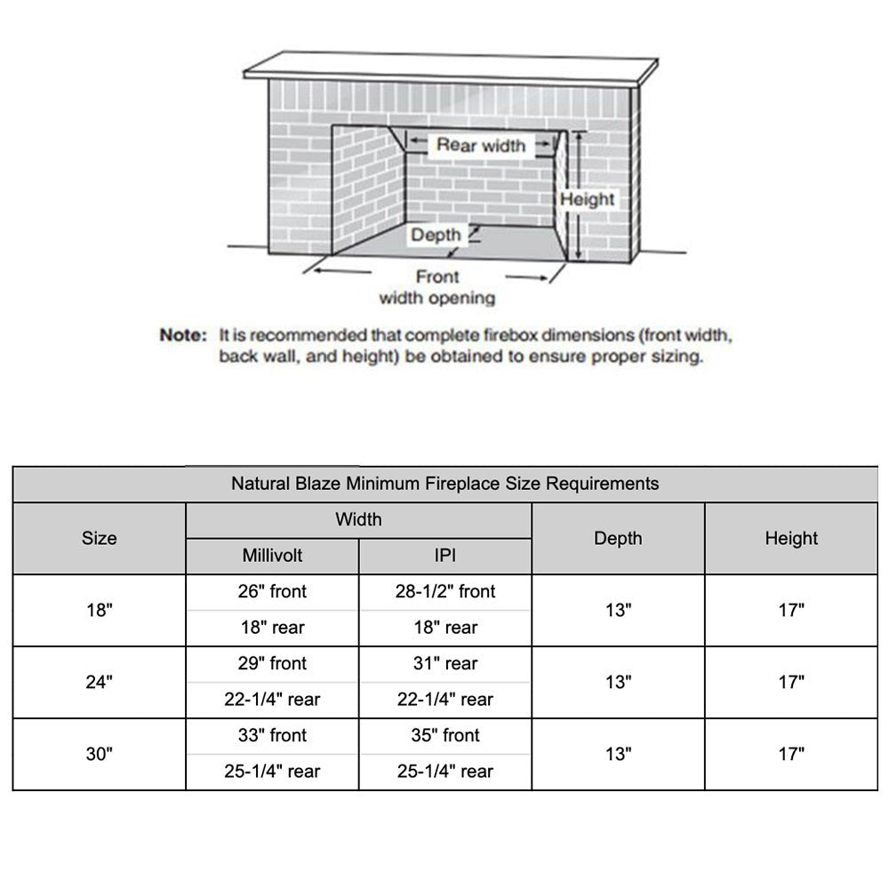 Monessen Natural Blaze Berkley Oak Vent - Free Gas Log Set - NBBOFR - by Monessen | Buy at Agent BBQ