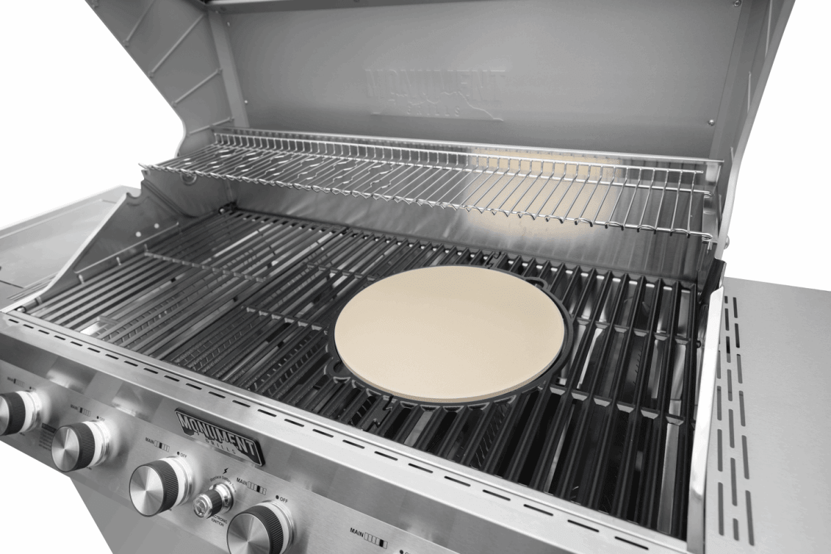 Monument Grills Cordierite Pizza Stone - A202 - by Monument Grills | Buy at Agent BBQ