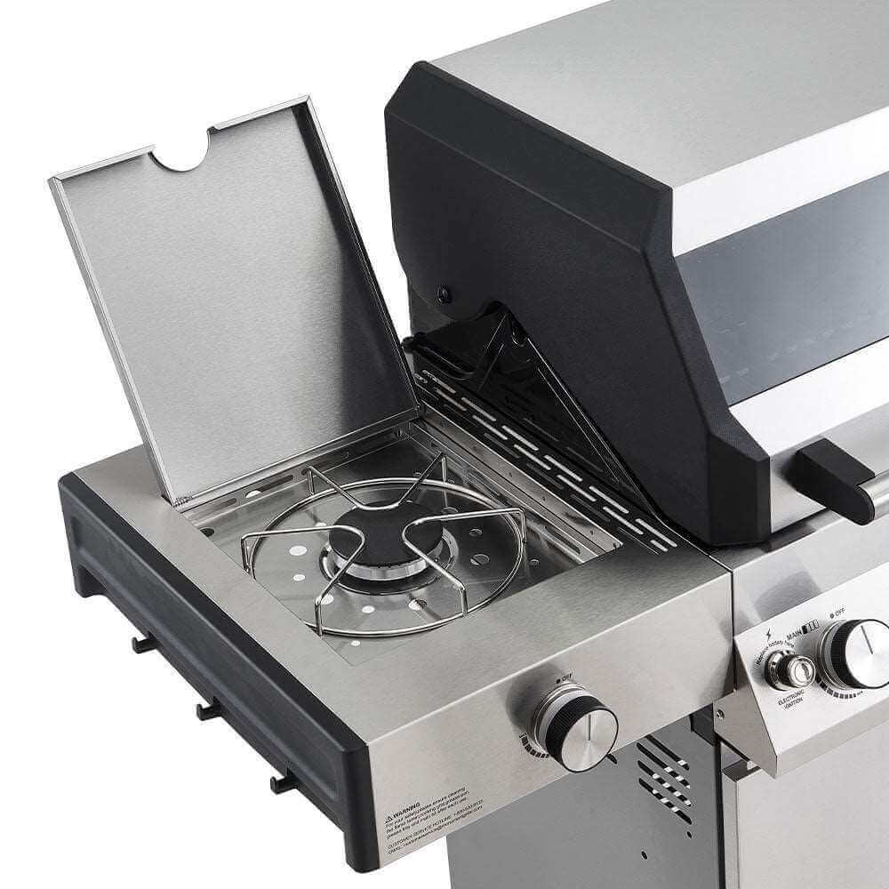 Monument Grills - Denali 405 - Stainless Smart Tech Propane Gas Grill - D405 - by Monument Grills | Buy at Agent BBQ