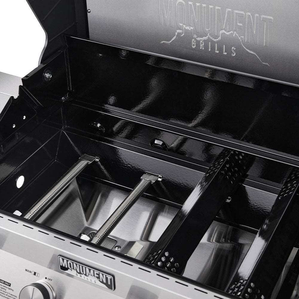 Monument Grills - Denali 405 - Stainless Smart Tech Propane Gas Grill - D405 - by Monument Grills | Buy at Agent BBQ