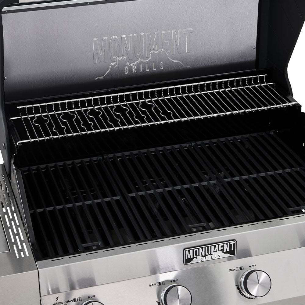 Monument Grills - Denali 405 - Stainless Smart Tech Propane Gas Grill - D405 - by Monument Grills | Buy at Agent BBQ