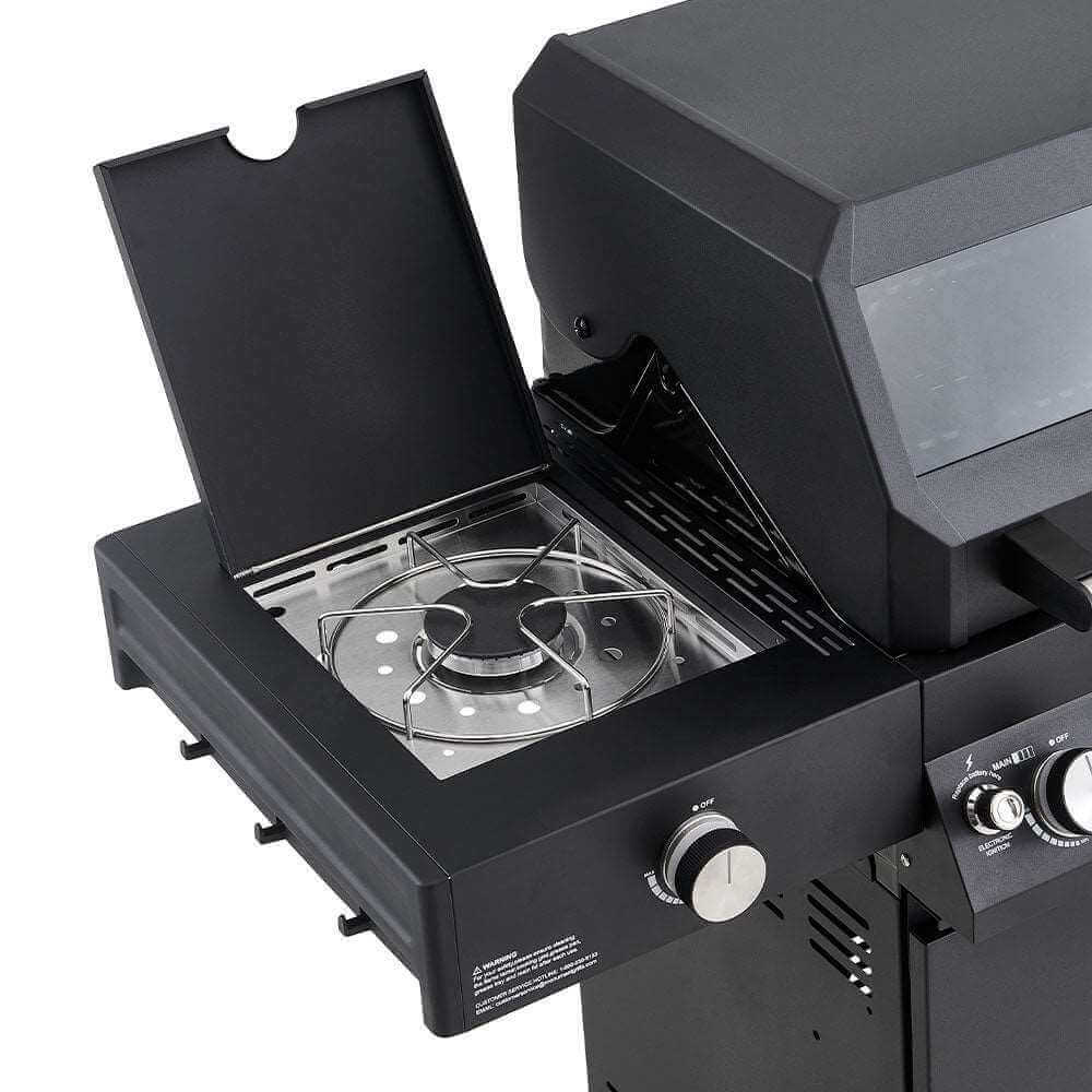 Monument Grills - Denali 425 - Black Smart Tech Propane Gas Grill - D425 - by Monument Grills | Buy at Agent BBQ