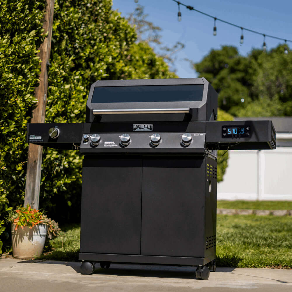 Monument Grills - Denali 425 - Black Smart Tech Propane Gas Grill - D425 - by Monument Grills | Buy at Agent BBQ