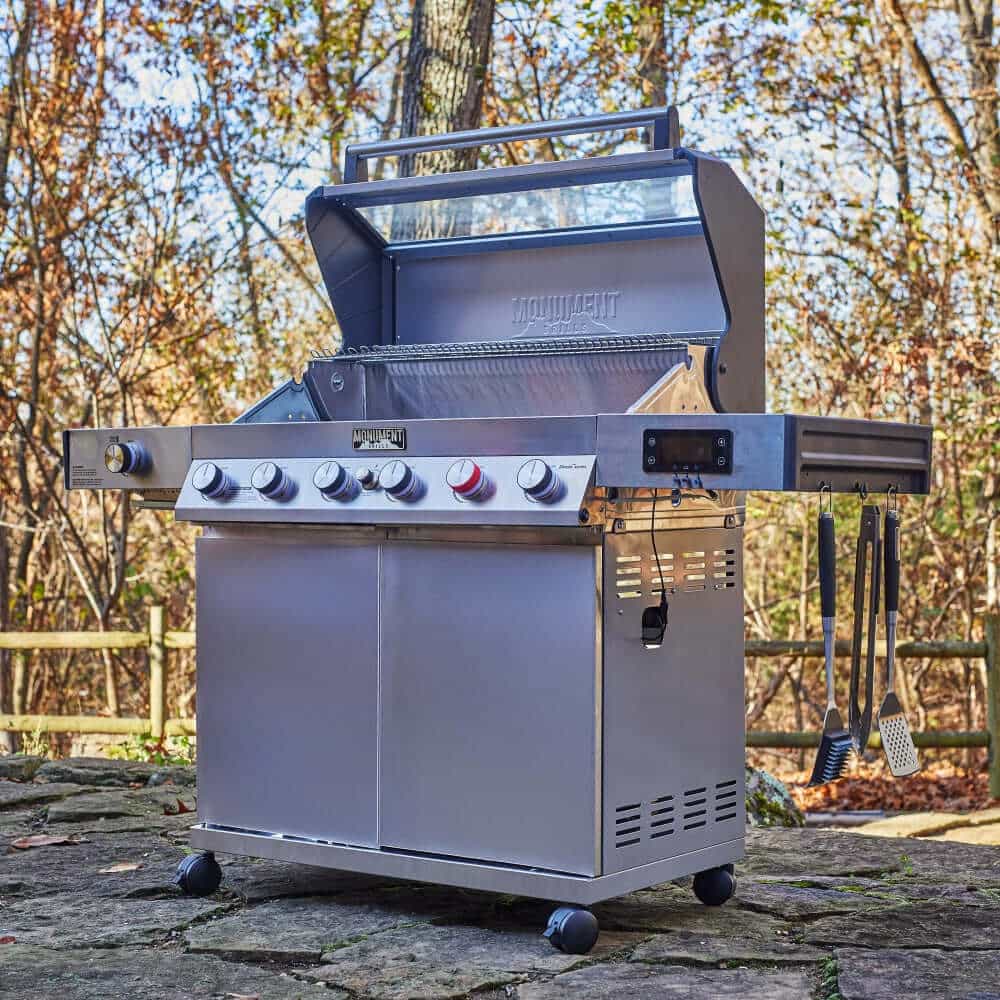 Monument Grills - Denali 605 Pro - Stainless Smart Propane Gas Grill - D605P - by Monument Grills | Buy at Agent BBQ
