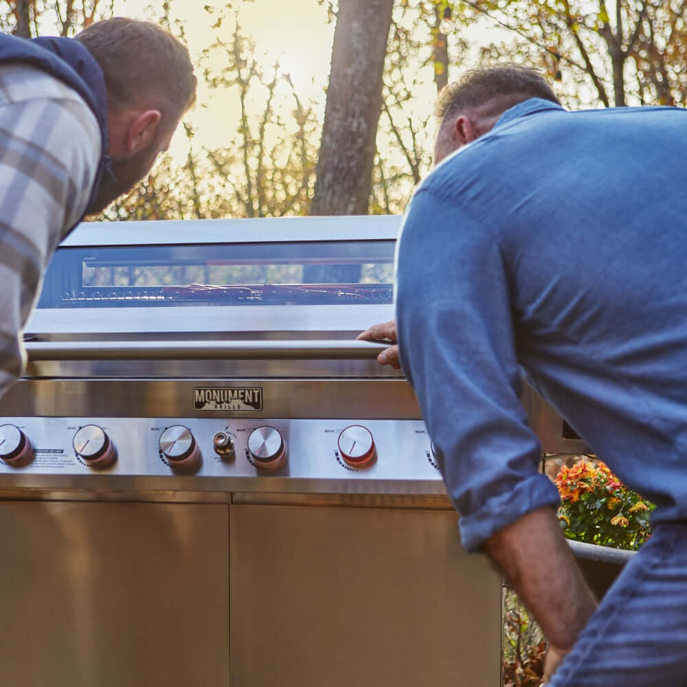 Monument Grills - Denali 605 Pro - Stainless Smart Propane Gas Grill - D605P - by Monument Grills | Buy at Agent BBQ
