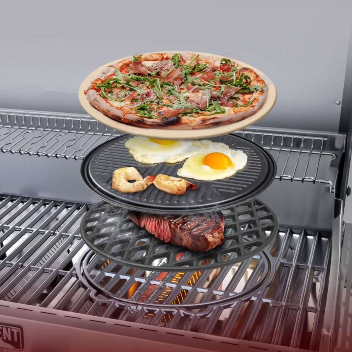 Monument Grills - Denali 605 Pro - Stainless Smart Propane Gas Grill - D605P - by Monument Grills | Buy at Agent BBQ