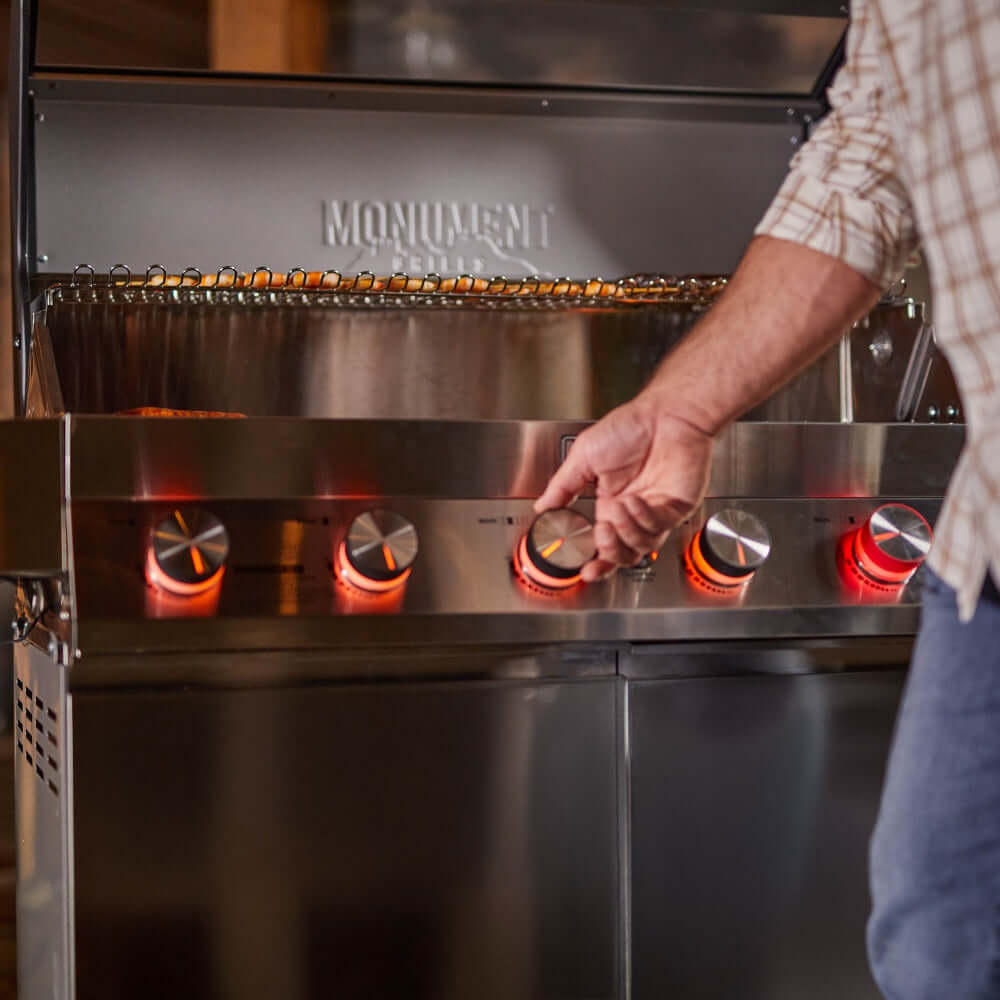 Monument Grills - Denali 605 Pro - Stainless Smart Propane Gas Grill - D605P - by Monument Grills | Buy at Agent BBQ