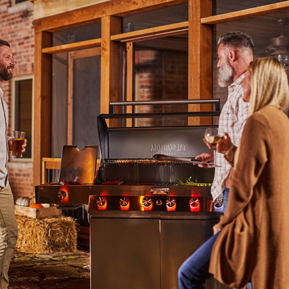 Monument Grills - Denali 605 Pro - Stainless Smart Propane Gas Grill - D605P - by Monument Grills | Buy at Agent BBQ
