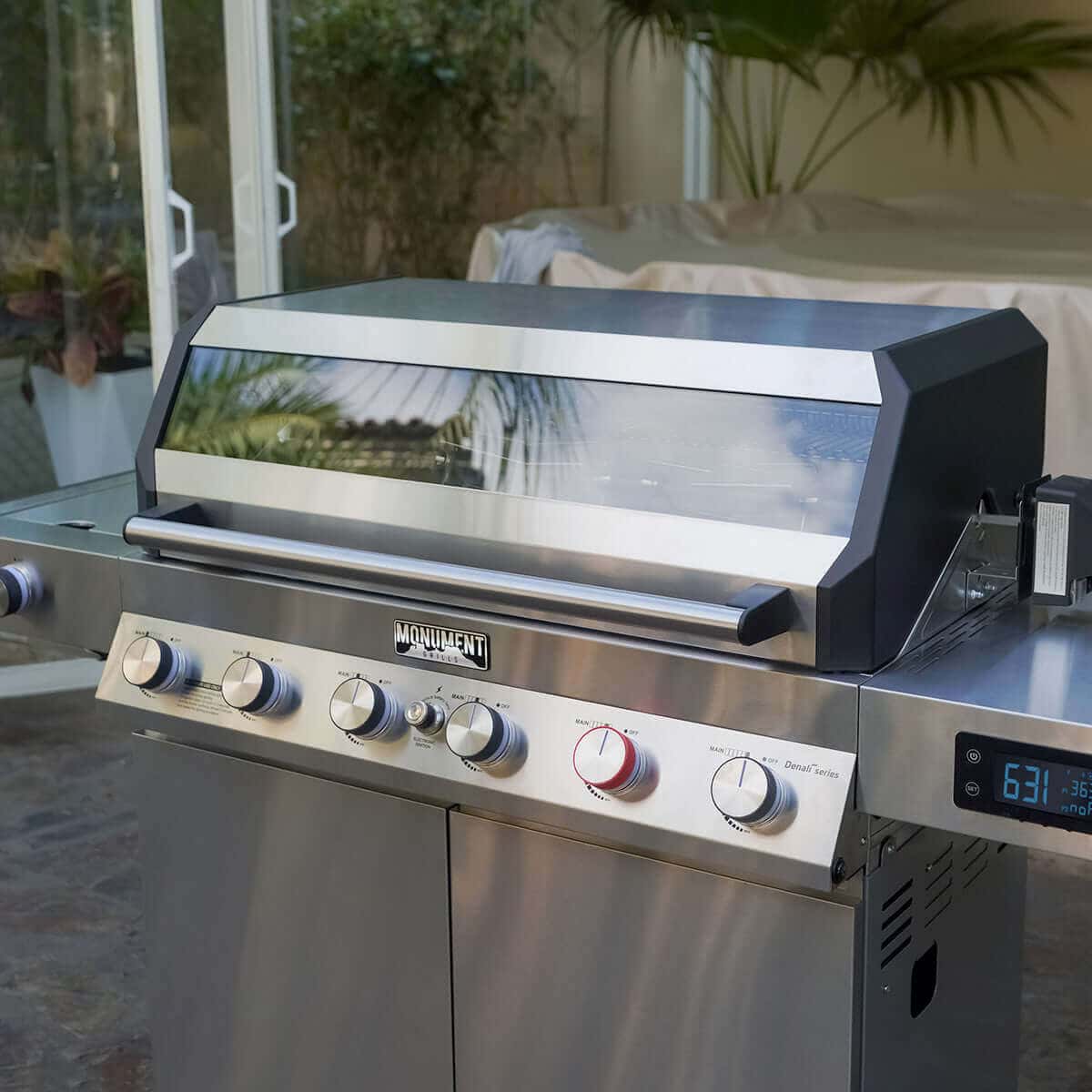 Monument Grills - Denali 605 Pro - Stainless Smart Propane Gas Grill - D605P - by Monument Grills | Buy at Agent BBQ