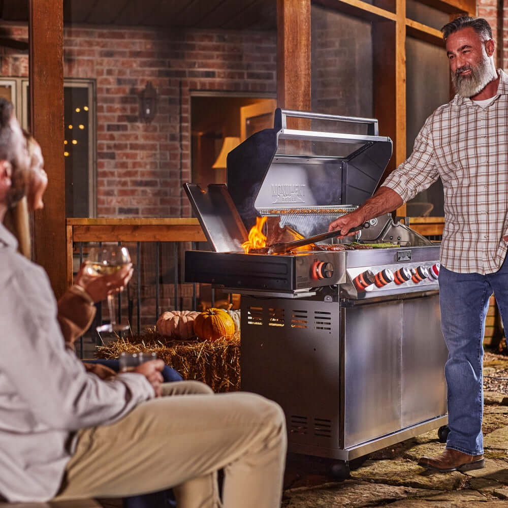 Monument Grills - Denali 605 Pro - Stainless Smart Propane Gas Grill - D605P - by Monument Grills | Buy at Agent BBQ