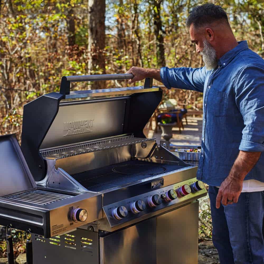 Monument Grills - Denali 605 Pro - Stainless Smart Propane Gas Grill - D605P - by Monument Grills | Buy at Agent BBQ