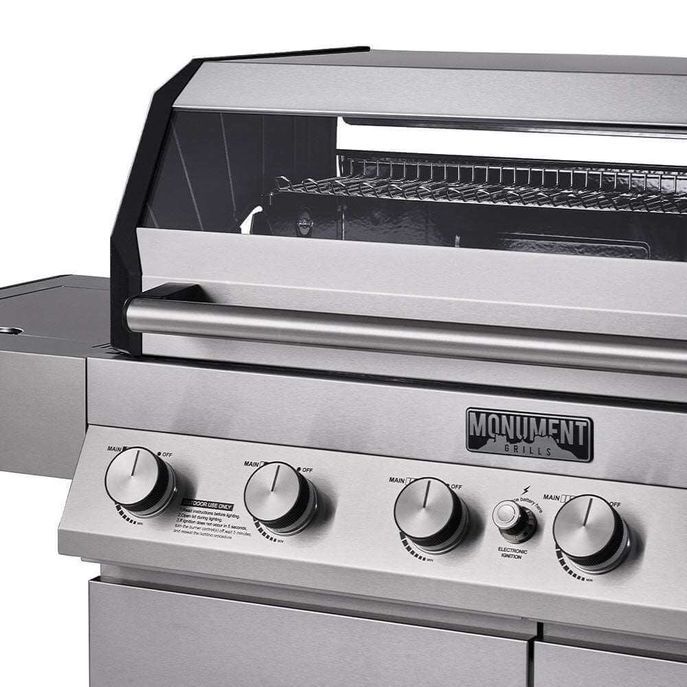 Monument Grills - Denali 605 - Stainless Smart Tech Natural/Propane Gas Grill - D605 - by Monument Grills | Buy at Agent BBQ