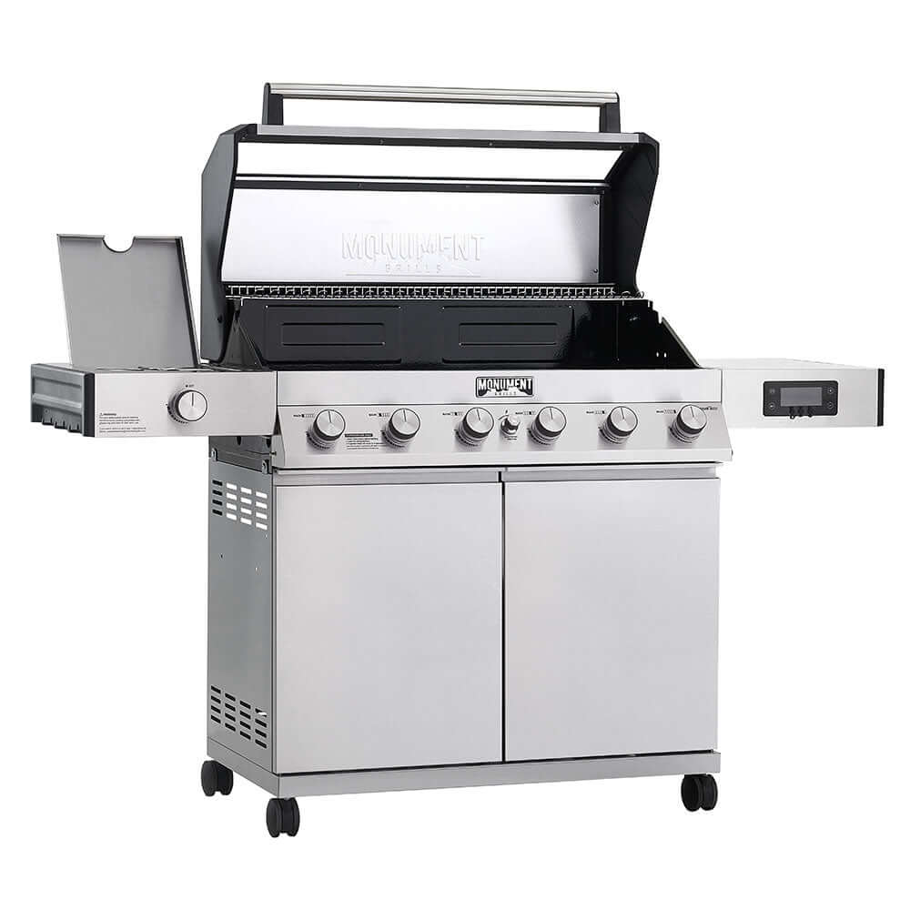 Monument Grills - Denali 605 - Stainless Smart Tech Natural/Propane Gas Grill - D605 - by Monument Grills | Buy at Agent BBQ