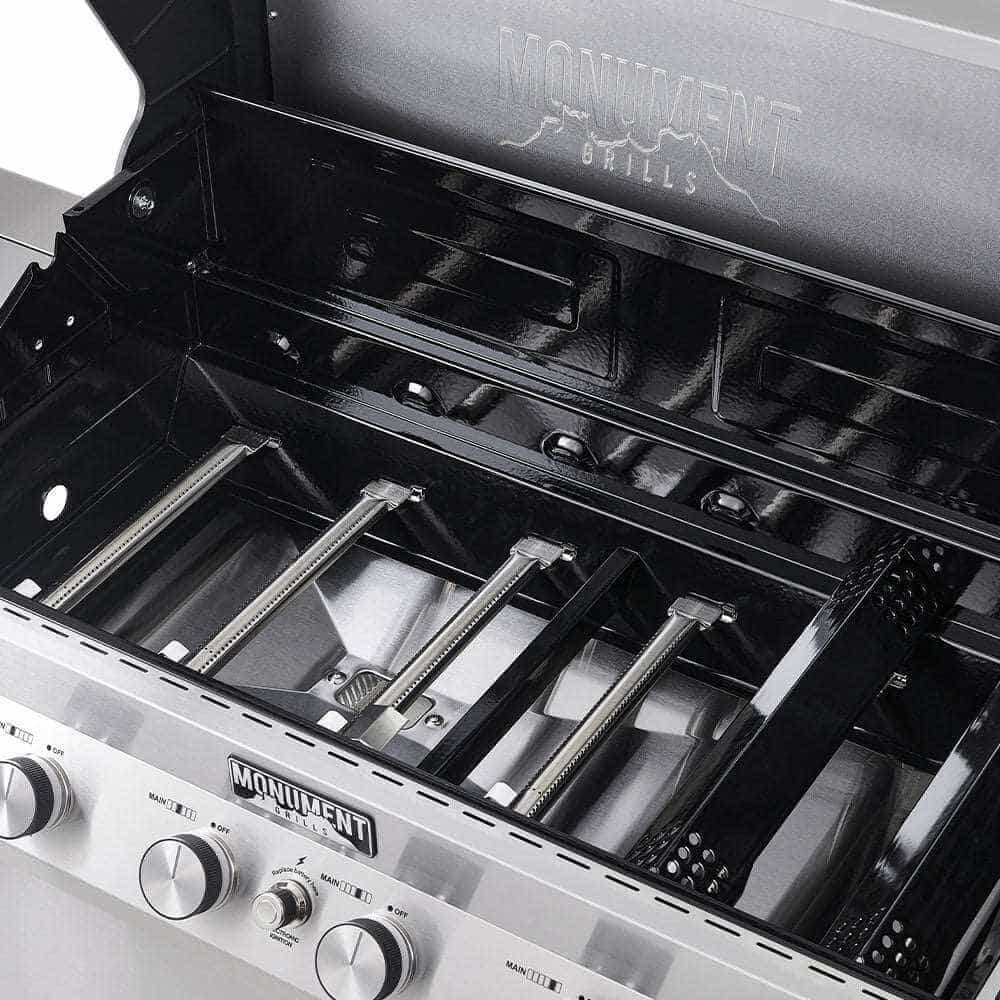 Monument Grills - Denali 605 - Stainless Smart Tech Natural/Propane Gas Grill - D605 - by Monument Grills | Buy at Agent BBQ