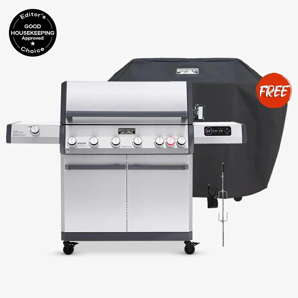 Monument Grills - Eminence 605 | Master Power Stainless Natural/Propane Gas Grill - E605 - by Monument Grills | Buy at Agent BBQ