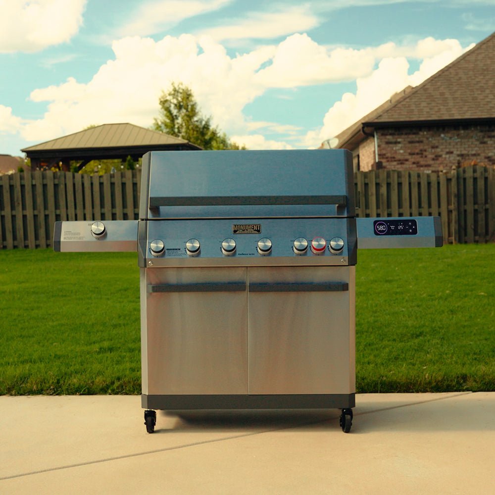 Monument Grills - Eminence 605 | Master Power Stainless Natural/Propane Gas Grill - E605 - by Monument Grills | Buy at Agent BBQ