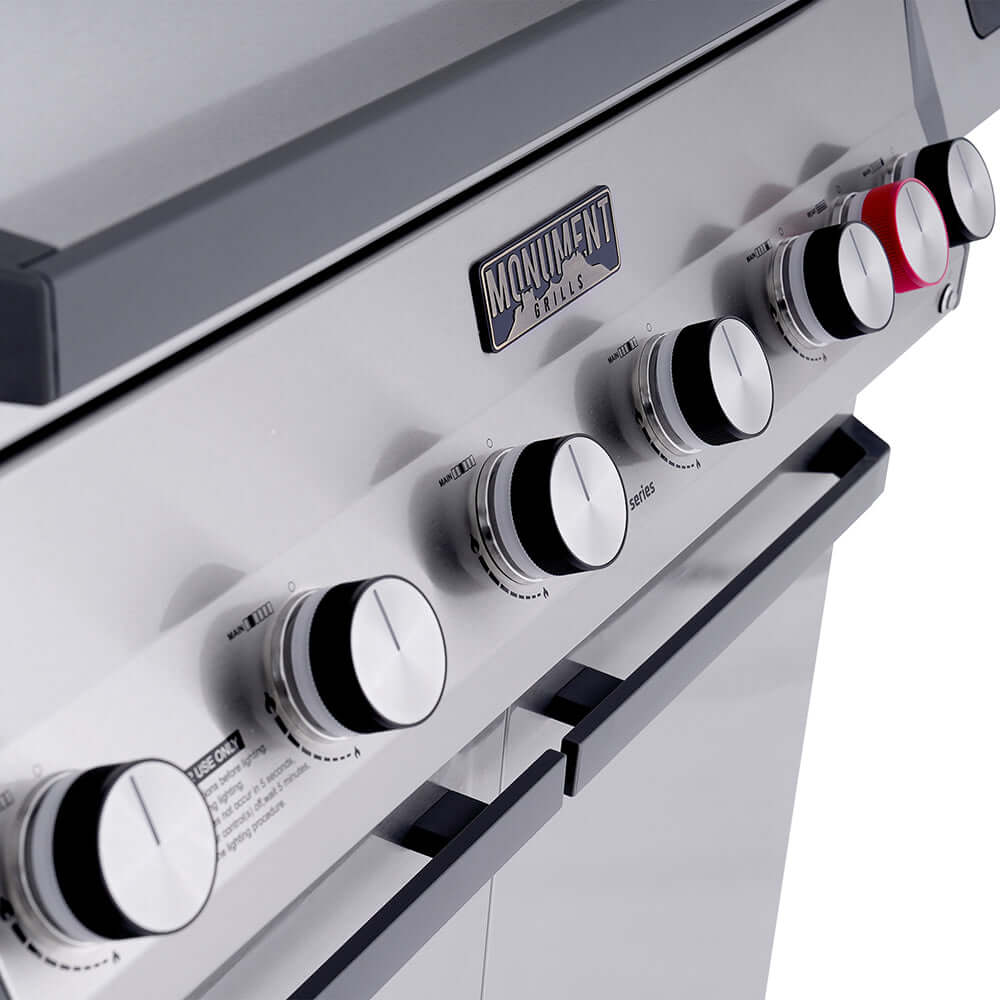 Monument Grills - Eminence 605 | Master Power Stainless Natural/Propane Gas Grill - E605 - by Monument Grills | Buy at Agent BBQ