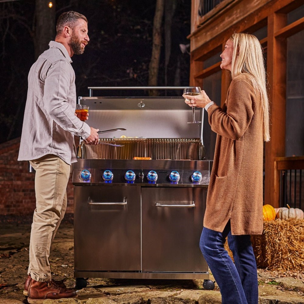 Monument Grills - Full Stainless Propane Gas Grill - 77352 - by Monument Grills | Buy at Agent BBQ