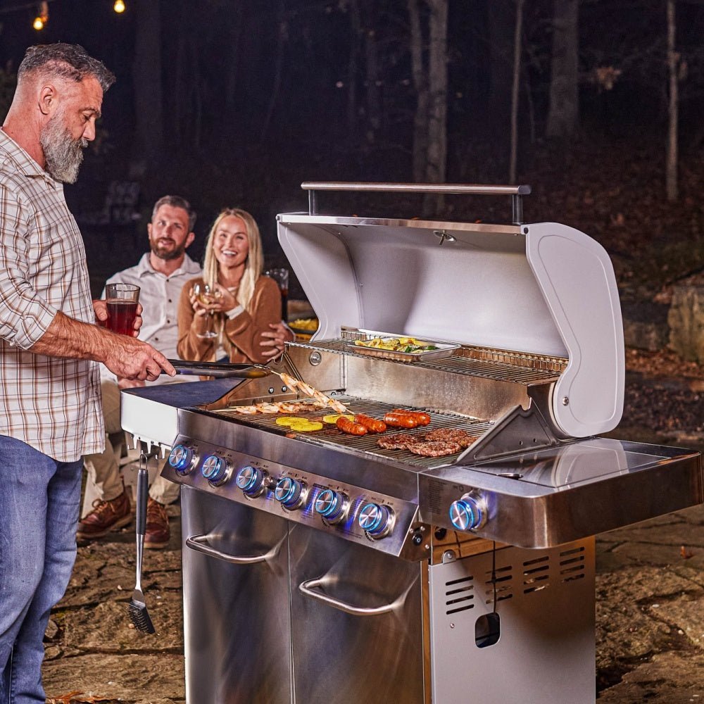 Monument Grills - Full Stainless Propane Gas Grill - 77352 - by Monument Grills | Buy at Agent BBQ