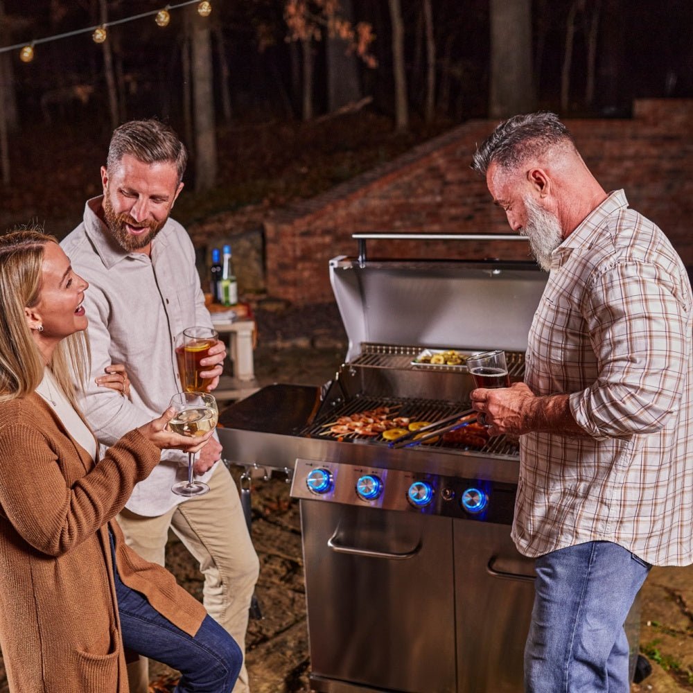 Monument Grills - Full Stainless Propane Gas Grill - 77352 - by Monument Grills | Buy at Agent BBQ