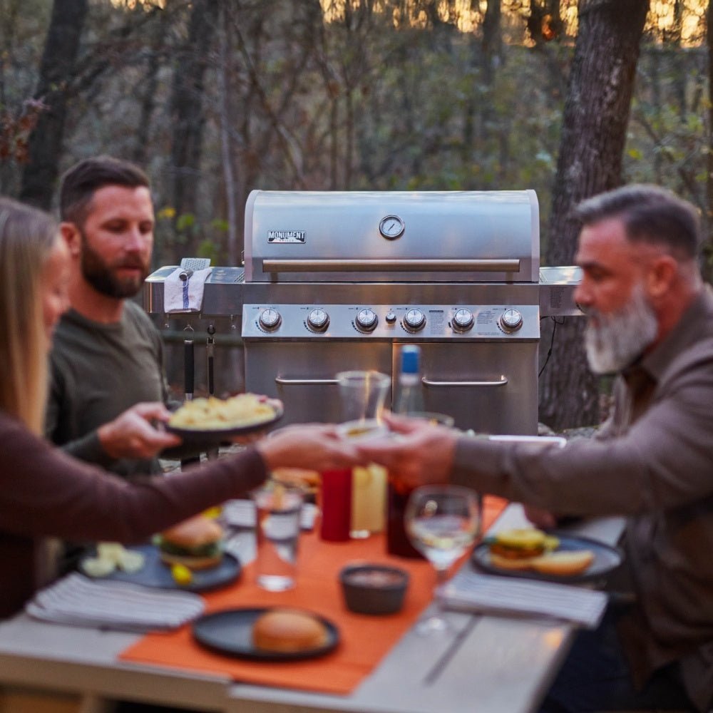 Monument Grills - Full Stainless Propane Gas Grill - 77352 - by Monument Grills | Buy at Agent BBQ