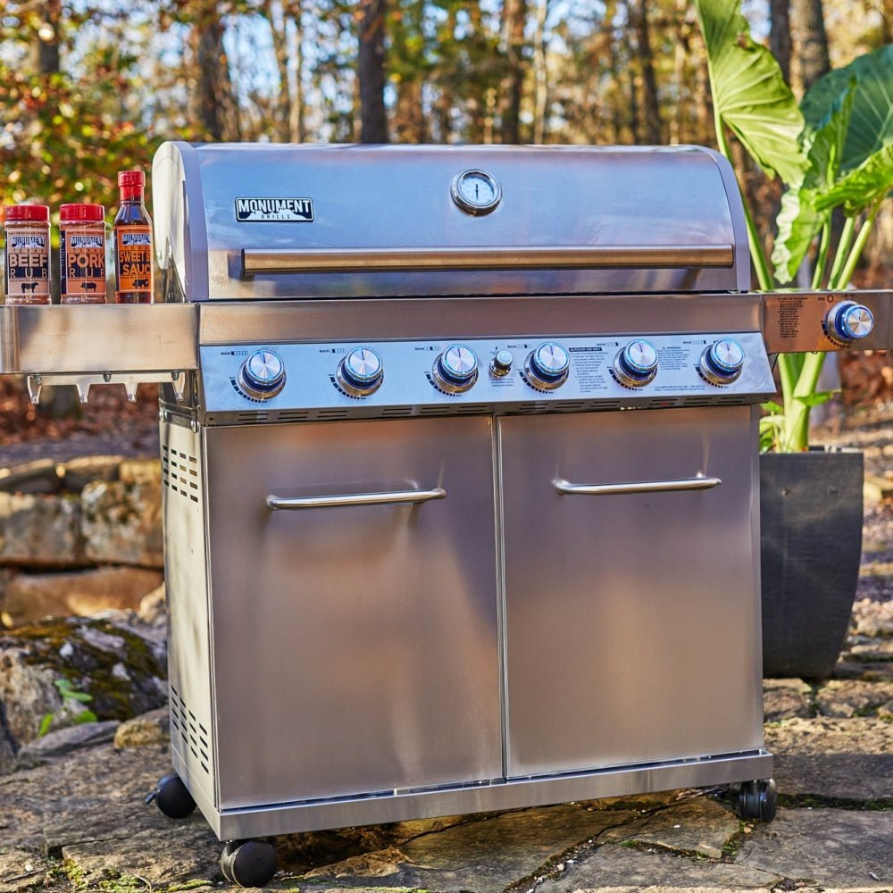 Monument Grills - Full Stainless Propane Gas Grill - 77352 - by Monument Grills | Buy at Agent BBQ