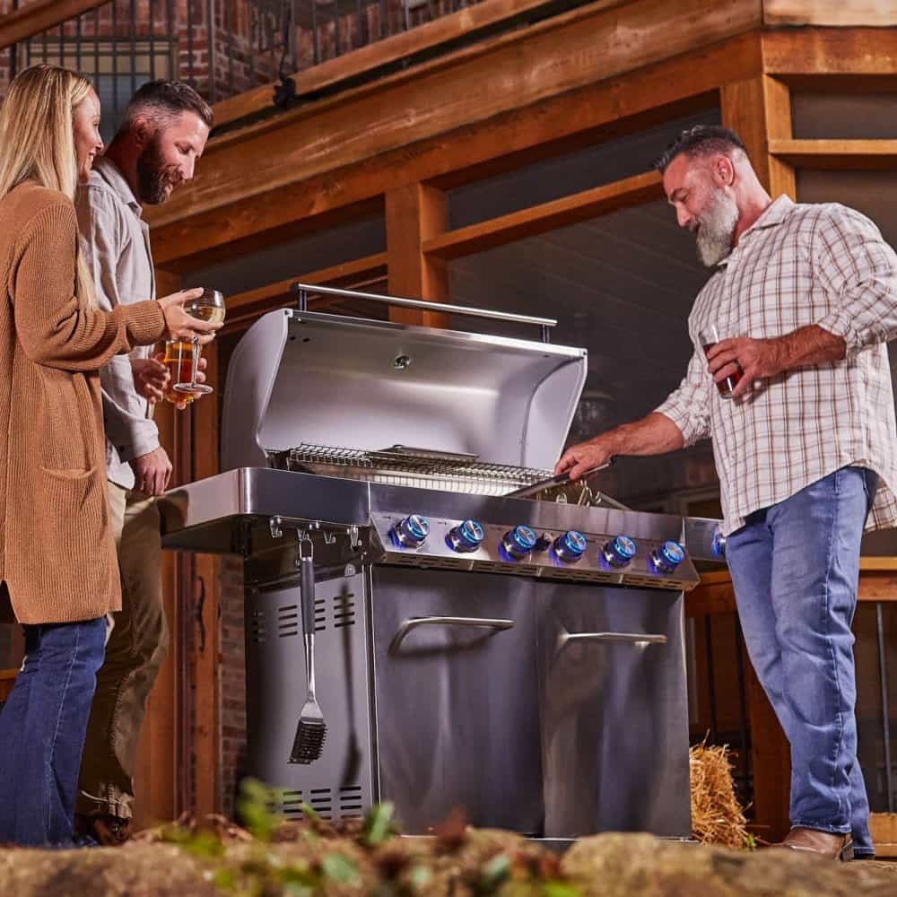 Monument Grills - Full Stainless Propane Gas Grill - 77352 - by Monument Grills | Buy at Agent BBQ