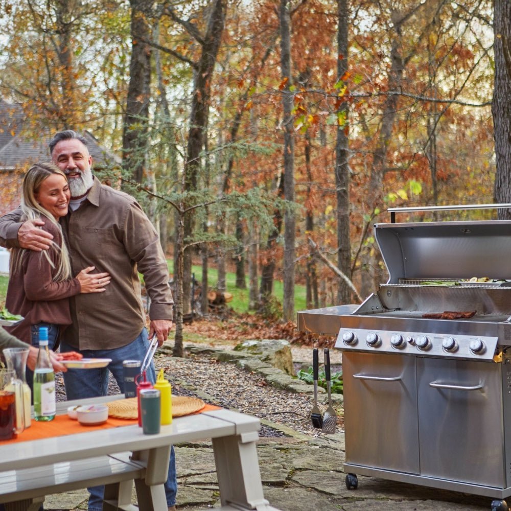 Monument Grills - Full Stainless Propane Gas Grill - 77352 - by Monument Grills | Buy at Agent BBQ