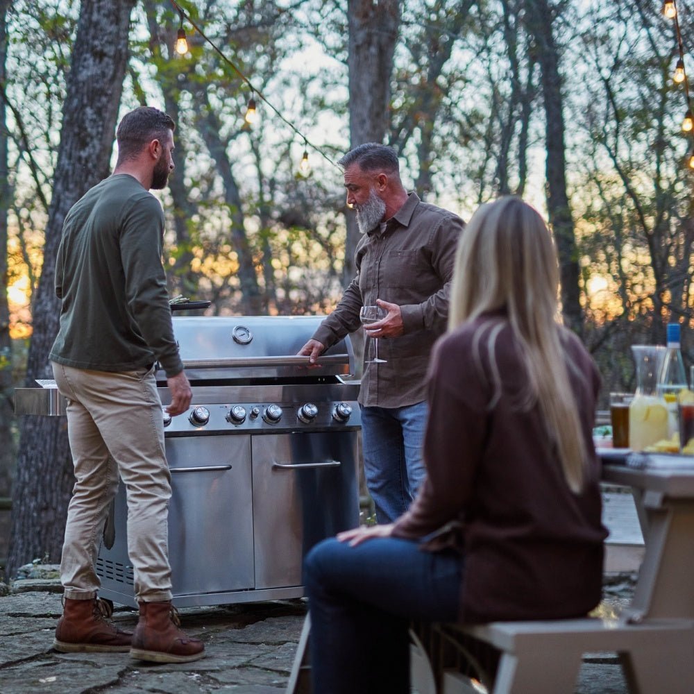 Monument Grills - Full Stainless Propane Gas Grill - 77352 - by Monument Grills | Buy at Agent BBQ