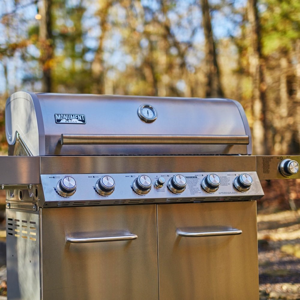Monument Grills - Full Stainless Propane Gas Grill - 77352 - by Monument Grills | Buy at Agent BBQ