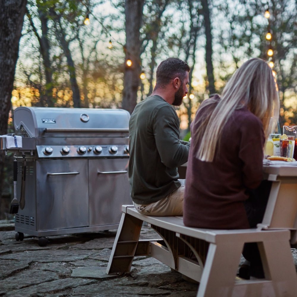 Monument Grills - Full Stainless Propane Gas Grill - 77352 - by Monument Grills | Buy at Agent BBQ