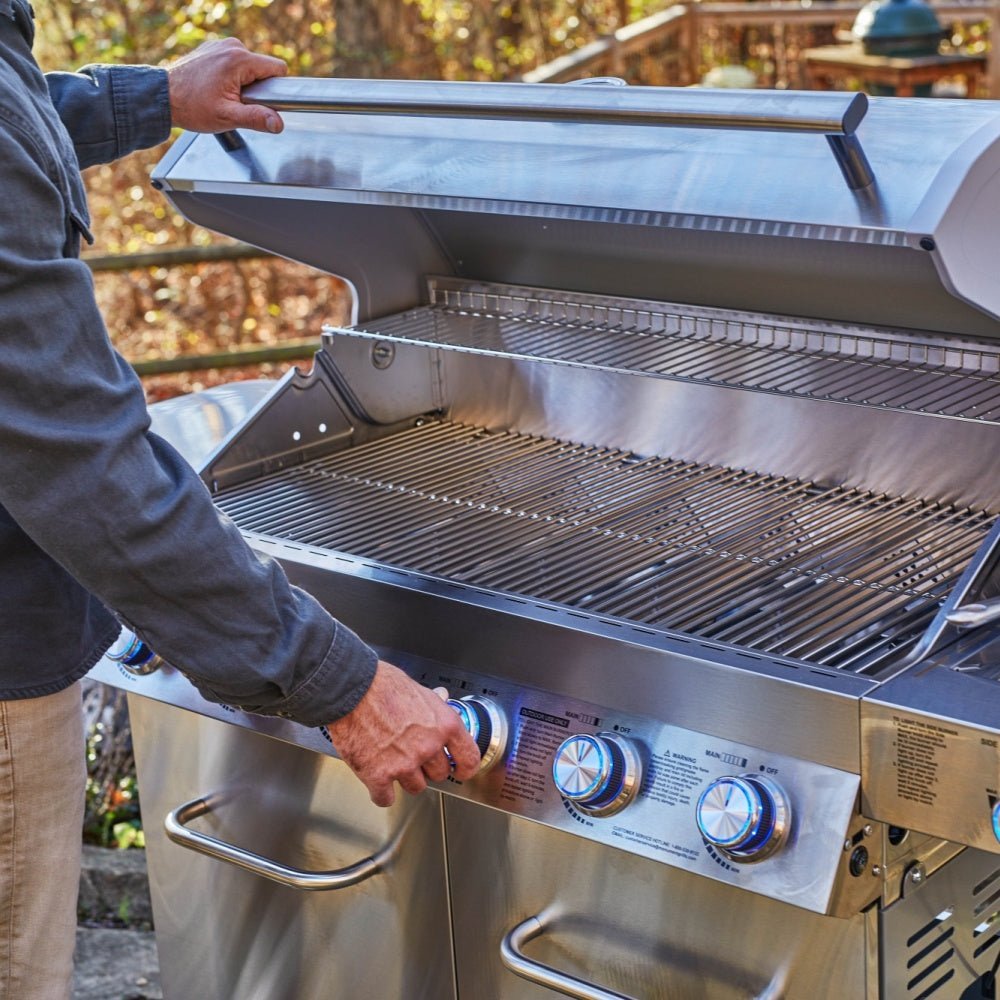 Monument Grills - Full Stainless Propane Gas Grill - 77352 - by Monument Grills | Buy at Agent BBQ