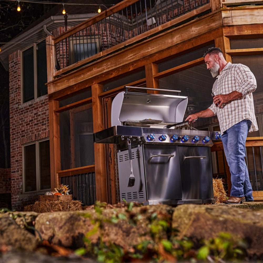 Monument Grills - Full Stainless Propane Gas Grill - 77352 - by Monument Grills | Buy at Agent BBQ