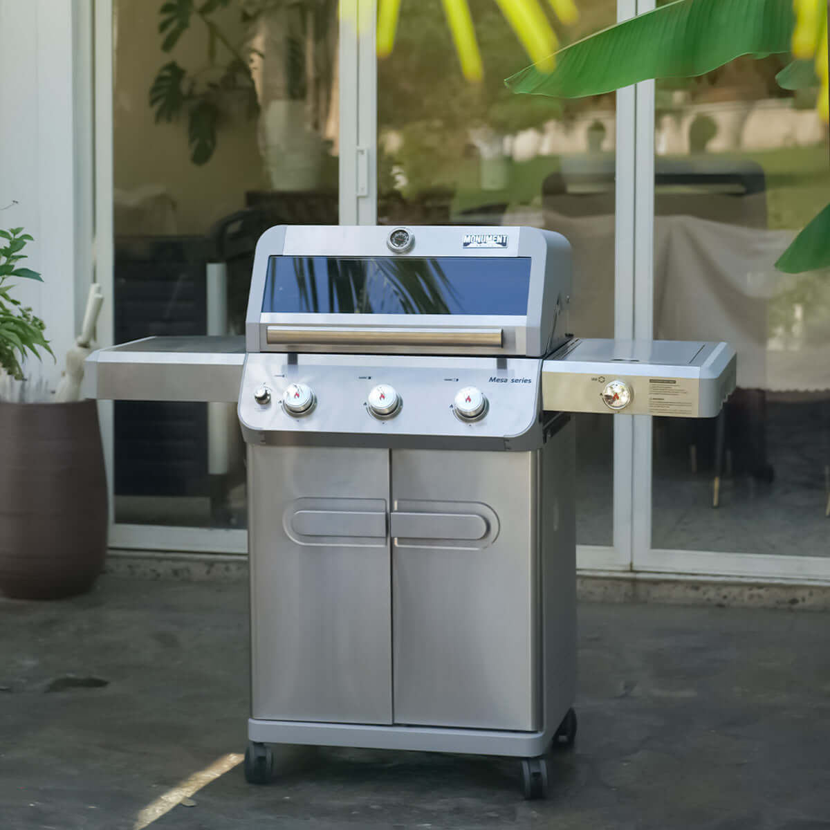 Monument Grills - Mesa 305 - Stainless Propane Gas Grill - M305 - by Monument Grills | Buy at Agent BBQ