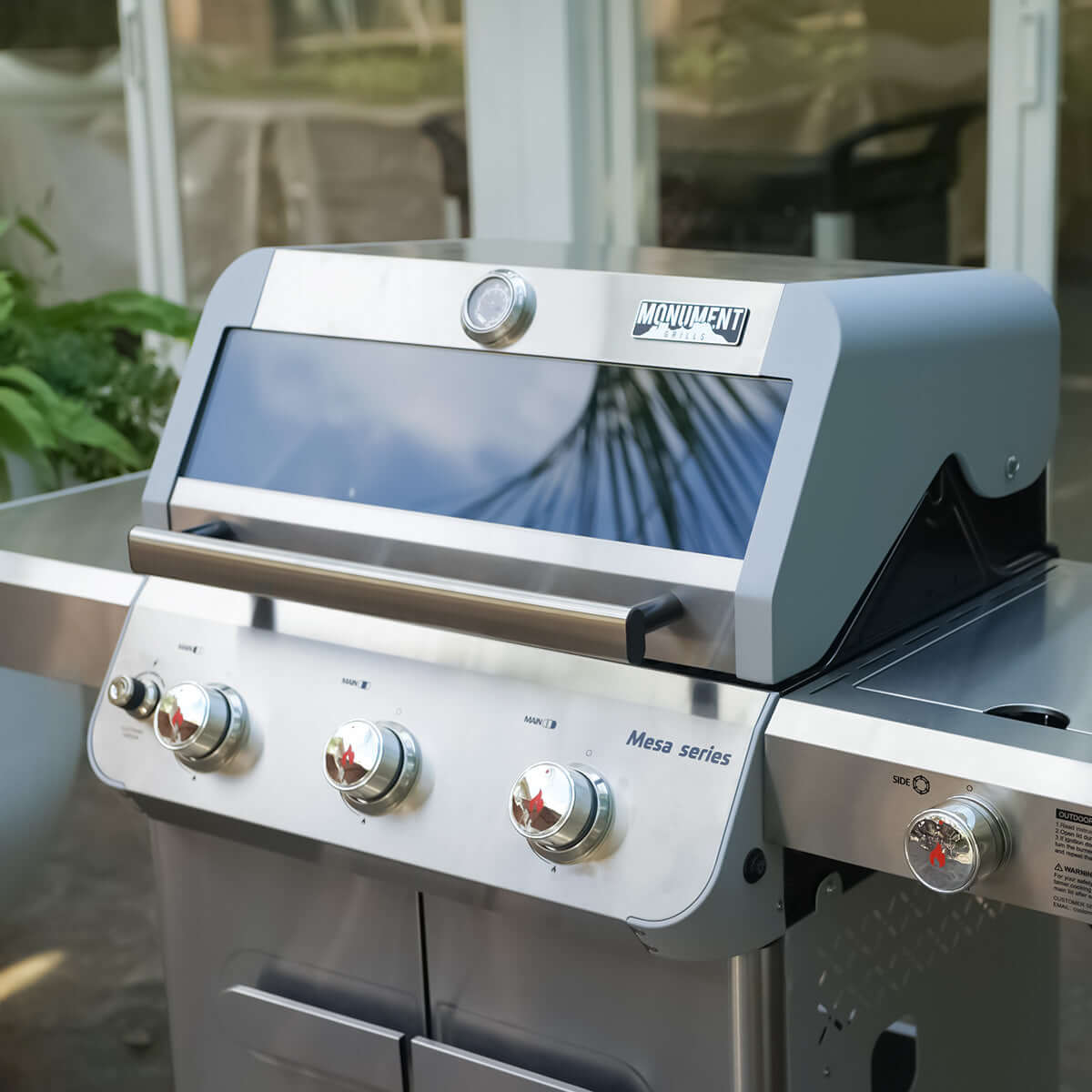 Monument Grills - Mesa 305 - Stainless Propane Gas Grill - M305 - by Monument Grills | Buy at Agent BBQ